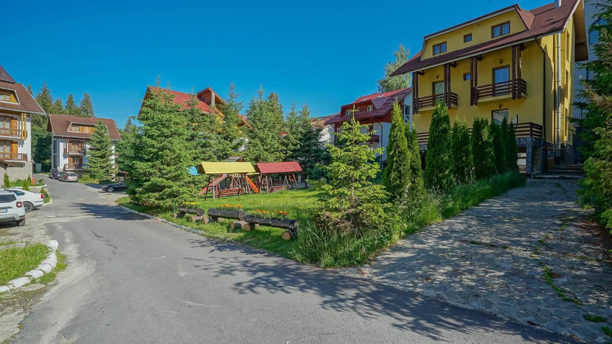 Sunray-Vilagalbena Hotel Poiana Brasov Bagian luar foto